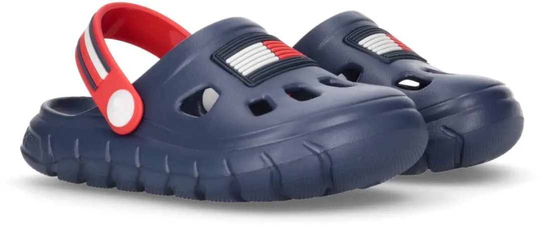 Tommy Hilfiger Comfy Sandalen T3X2-33442 - 28/29 - Blauw/Rood
