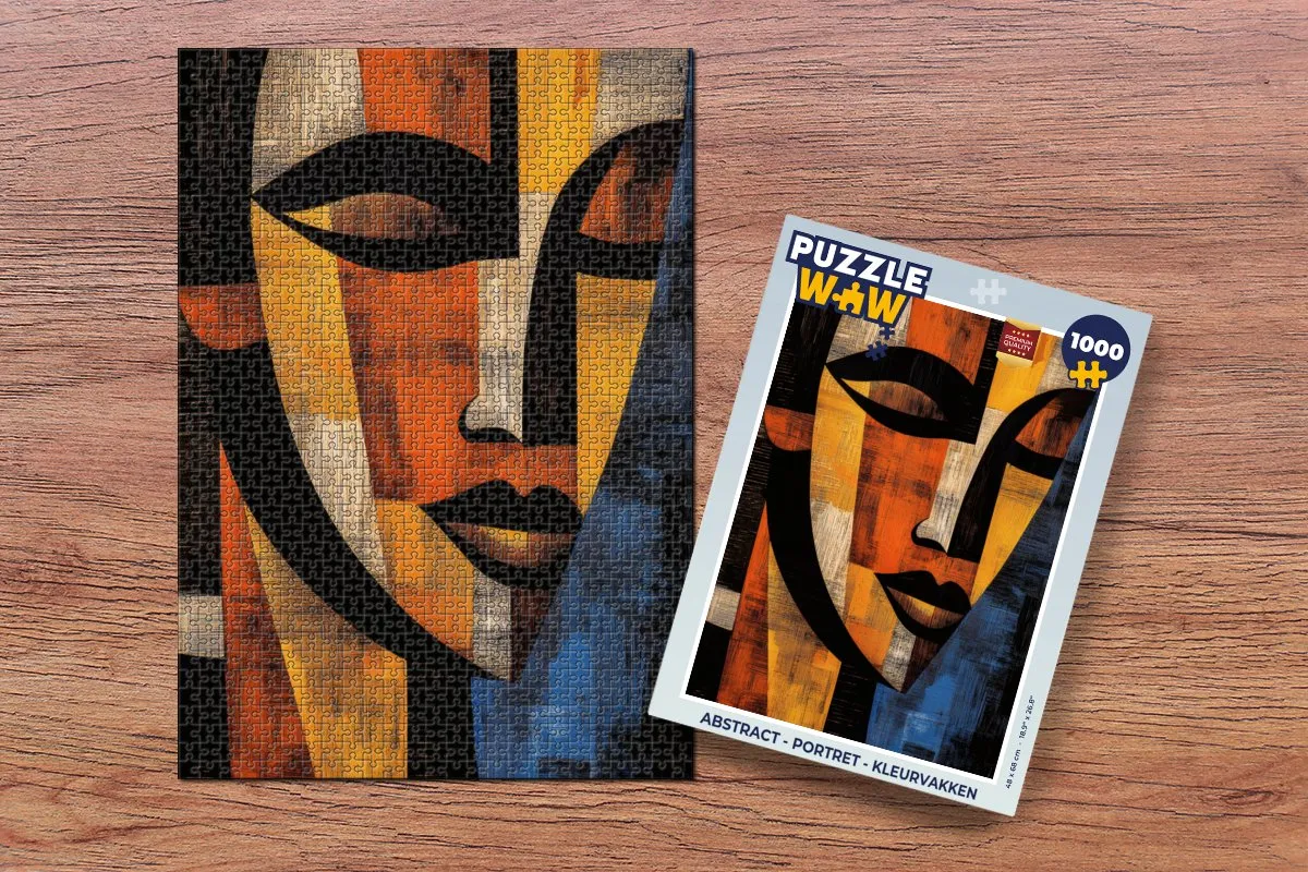PuzzleWow Abstract Portret Legpuzzel 1000 Stuks - MPN 8721181127523