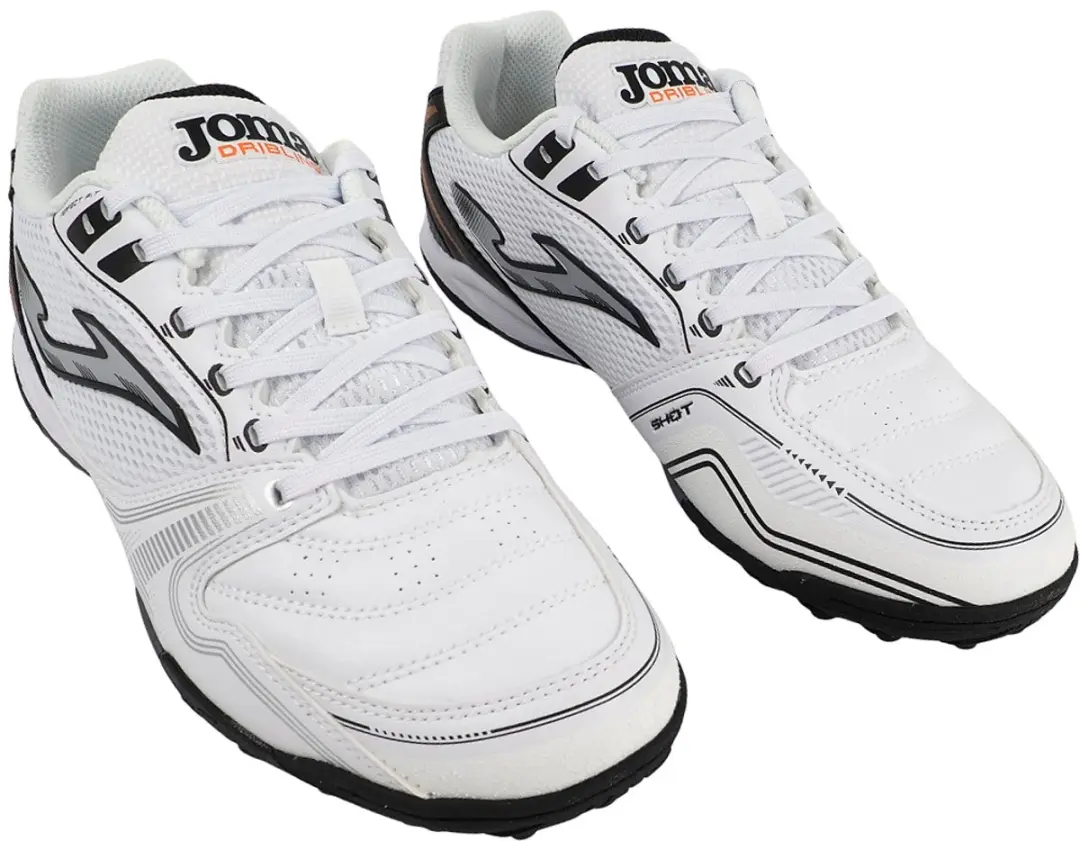 Joma Dribling Turf Voetbalschoenen Wit - Maat 41