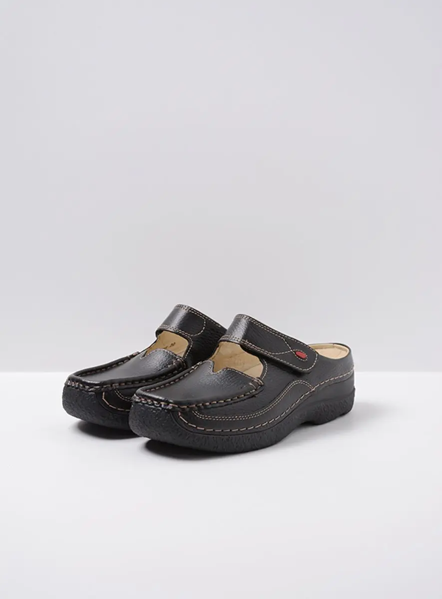 Wolky Dames Roll Slipper 06227 - Zwart