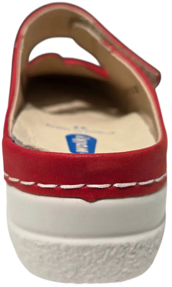 Wolky Roll Slipper 0622736-570 - Rood Leer - Dames 43