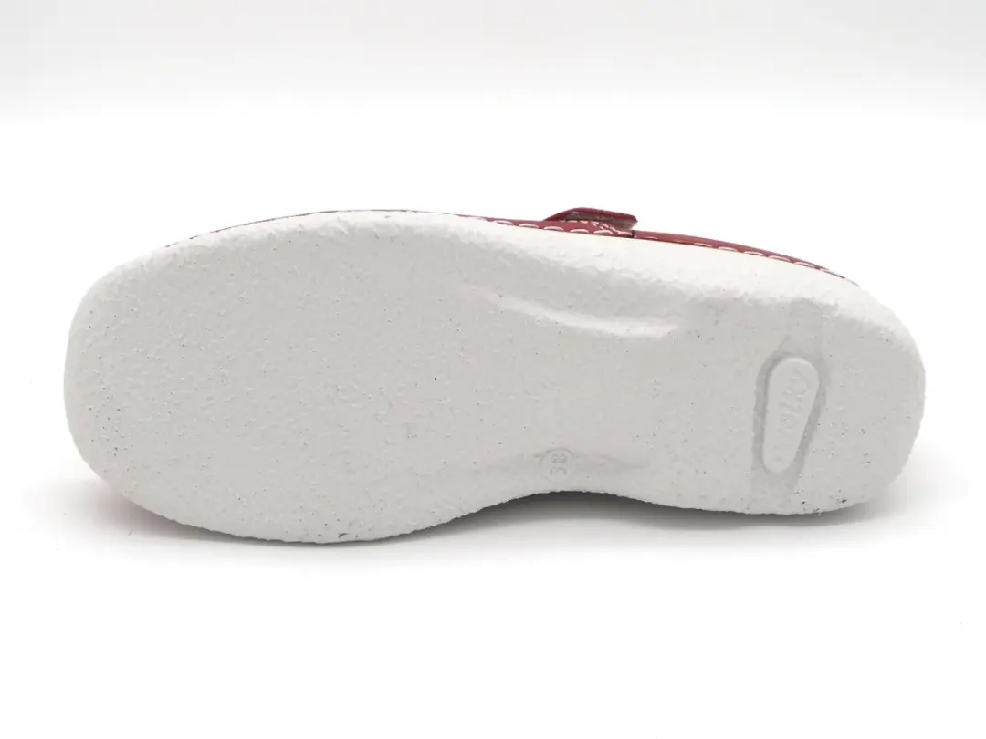 Wolky Roll Slipper 0622736-570 - Rood Leer - Dames 43