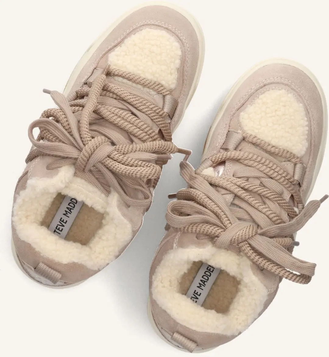 Steve Madden Boomer-f Sneakers - Beige - Maat 38 - afbeelding 5 van 6