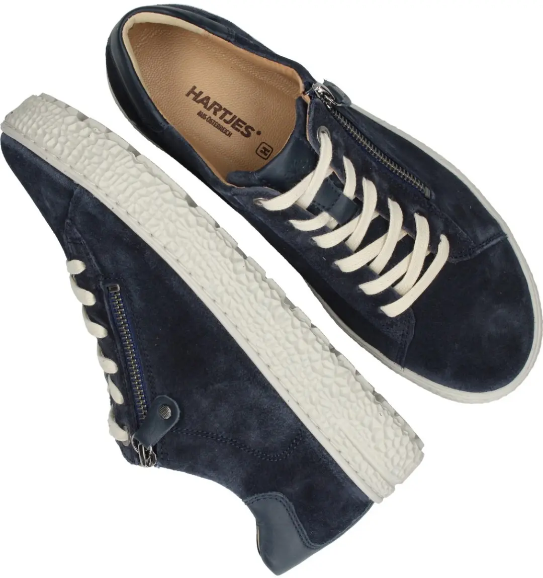 Hartjes Phil Shoe Dunkelblau Dames Veterschoenen - Maat 42