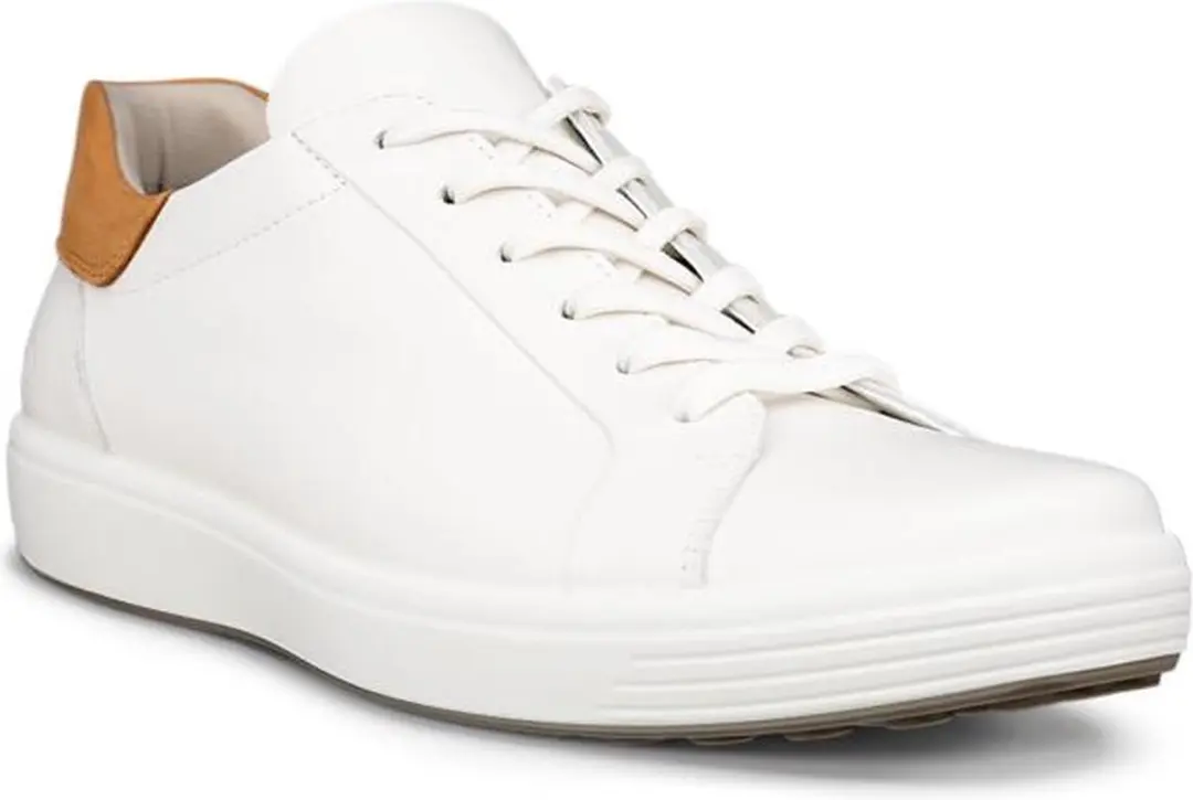 ECCO Soft 7 Slip Lace Sneakers 42 - Wit