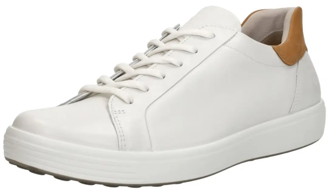 ECCO Soft 7 Slip Lace Sneakers 42 - Wit