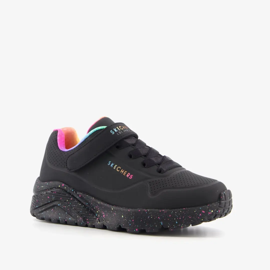 Skechers UNO LITE-RAINBOW SPECKS Meisjes Veterschoenen