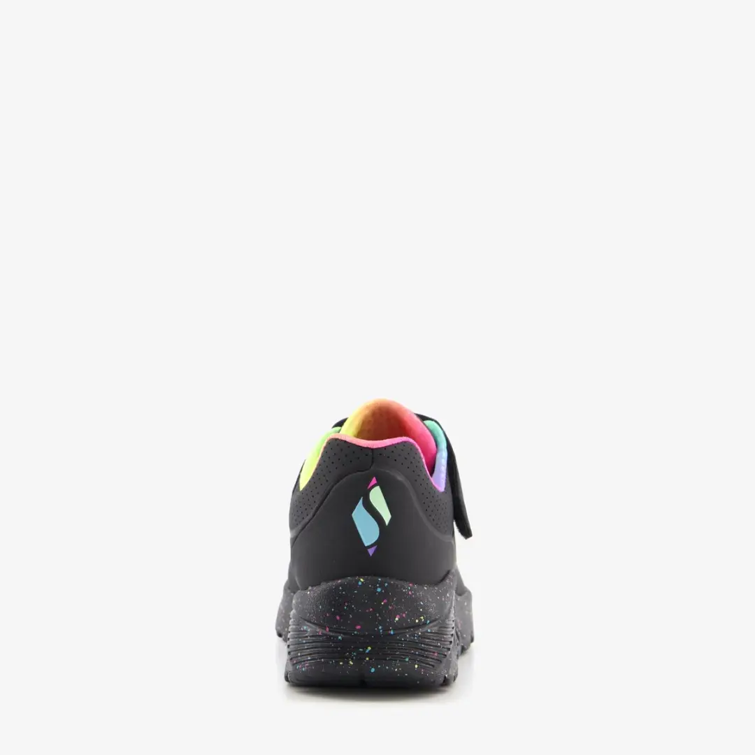 Skechers Uno Lite-Rainbow Specks Veterschoenen Meisjes - Multi/Zwart - afbeelding 5 van 6