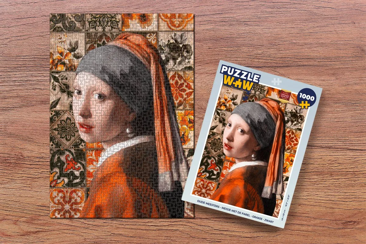 PuzzleWow Oude Meesters Legpuzzel 1000 Stuks - Multicolor