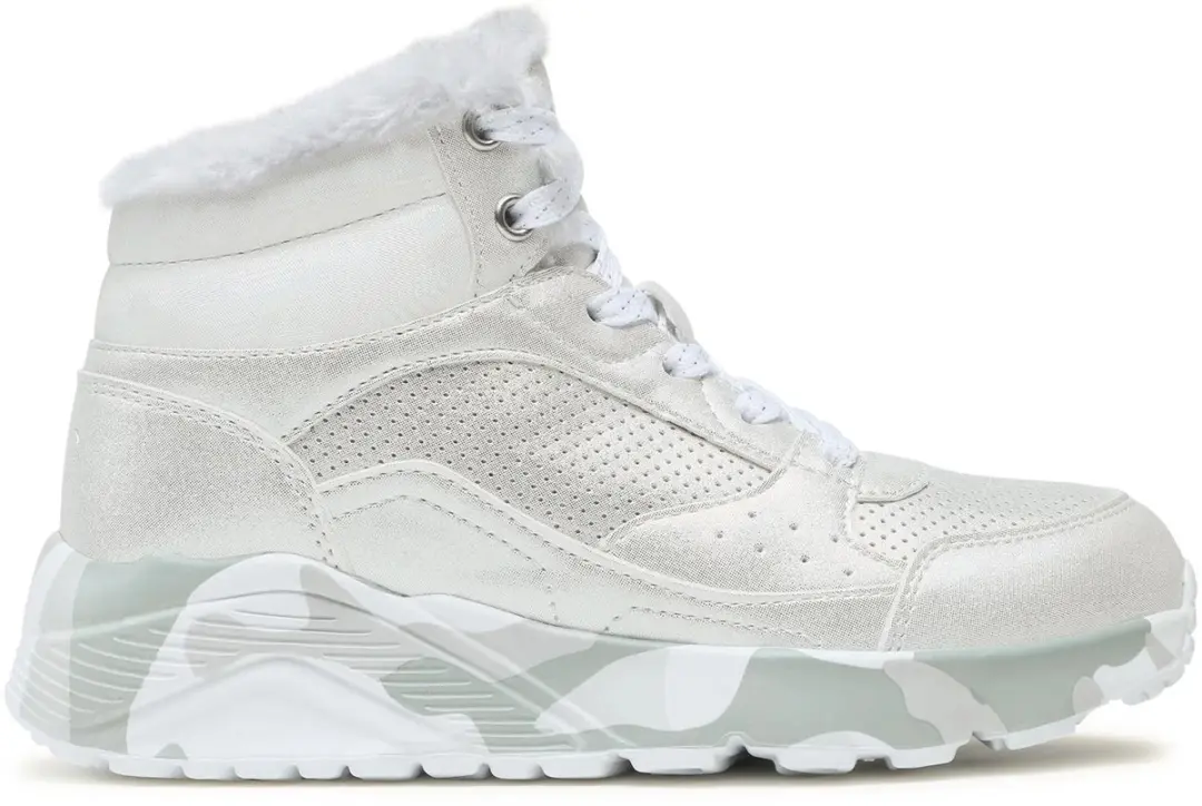 Skechers Uno Lite 310485L-SLGY Sneakers - Zilver - afbeelding 3 van 6
