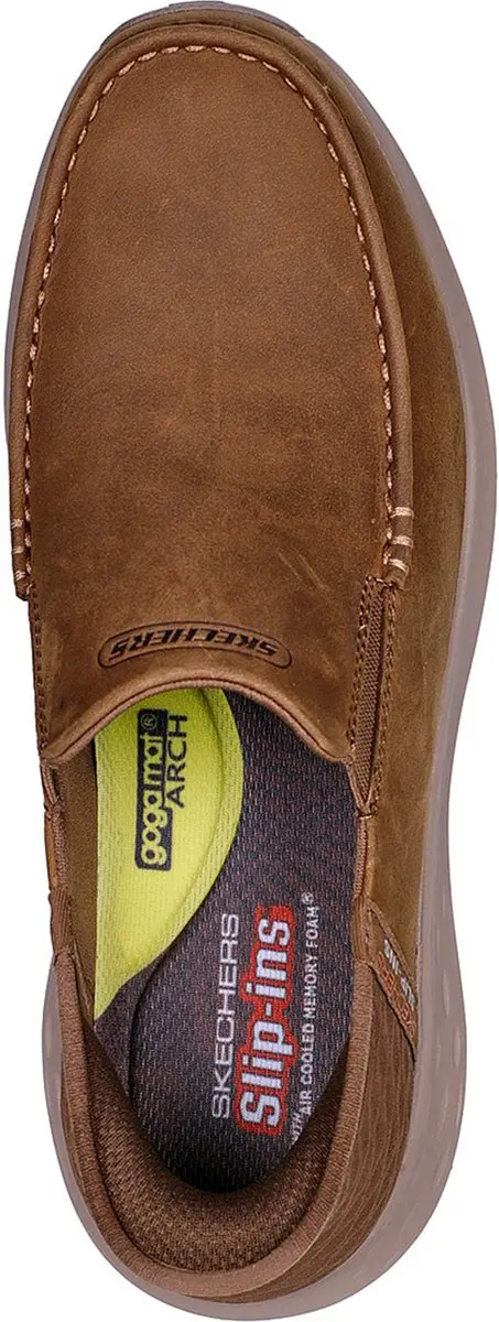 Skechers Uno Parson Oswin Instappers - Heren Bruin 46 - afbeelding 6 van 6