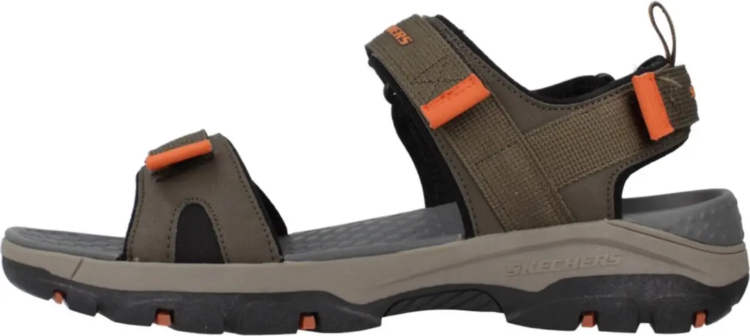 Skechers Tresmen Ryer Heren Sandalen - 43 - Olijfgroen - afbeelding 3 van 6