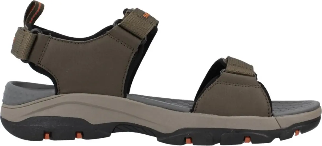 Skechers Tresmen Ryer Heren Sandalen - 43 - Olijfgroen - afbeelding 2 van 6