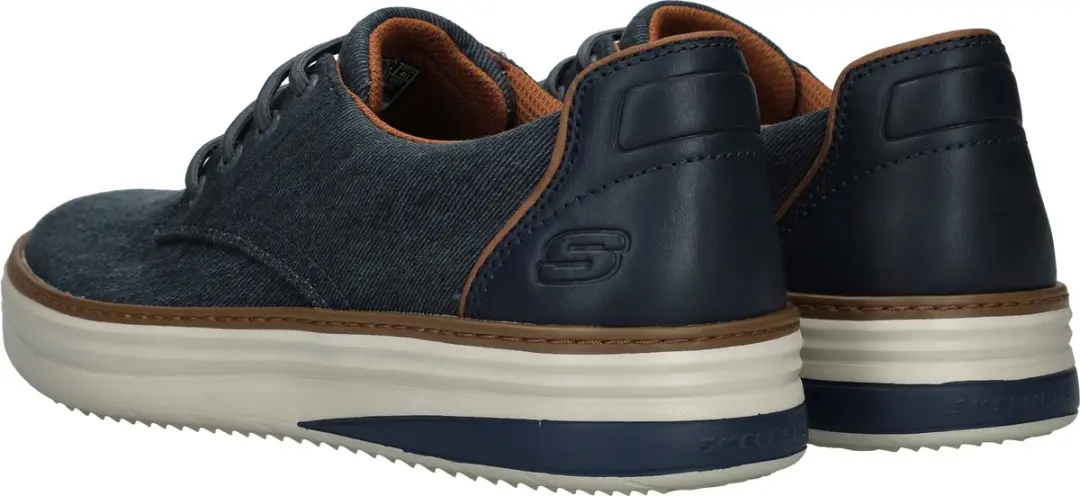 Skechers Hyland Ratner Veterschoenen Navy - afbeelding 5 van 6
