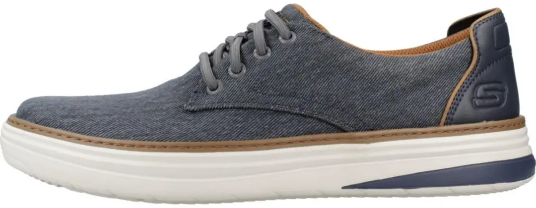 Skechers Hyland Ratner Veterschoenen Navy - afbeelding 3 van 6