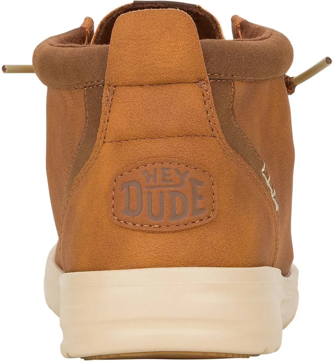 HEYDUDE Wally Mid GripR Classic Heren Instappers Cognac - 44