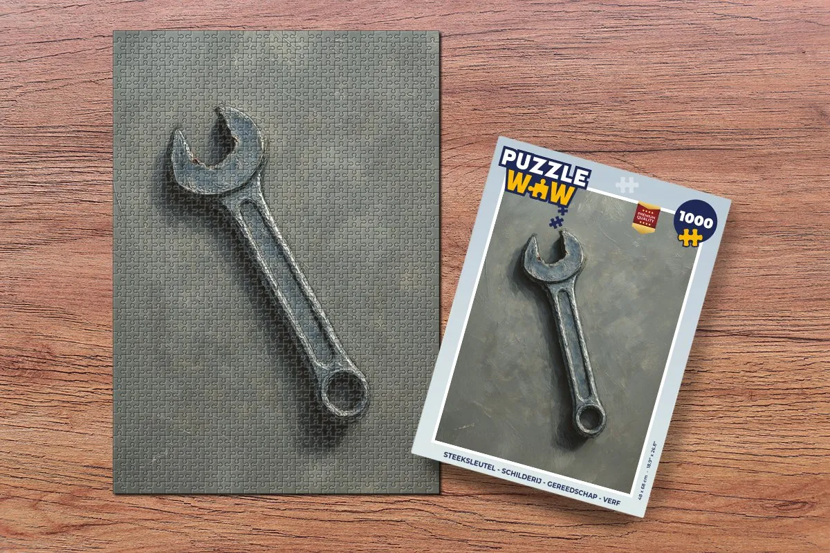 PuzzleWow Steeksleutel Legpuzzel 1000 Stuks