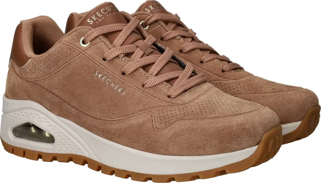 Skechers Uno Rugged Chillproof Dames Sneakers - Chestnut - afbeelding 4 van 6
