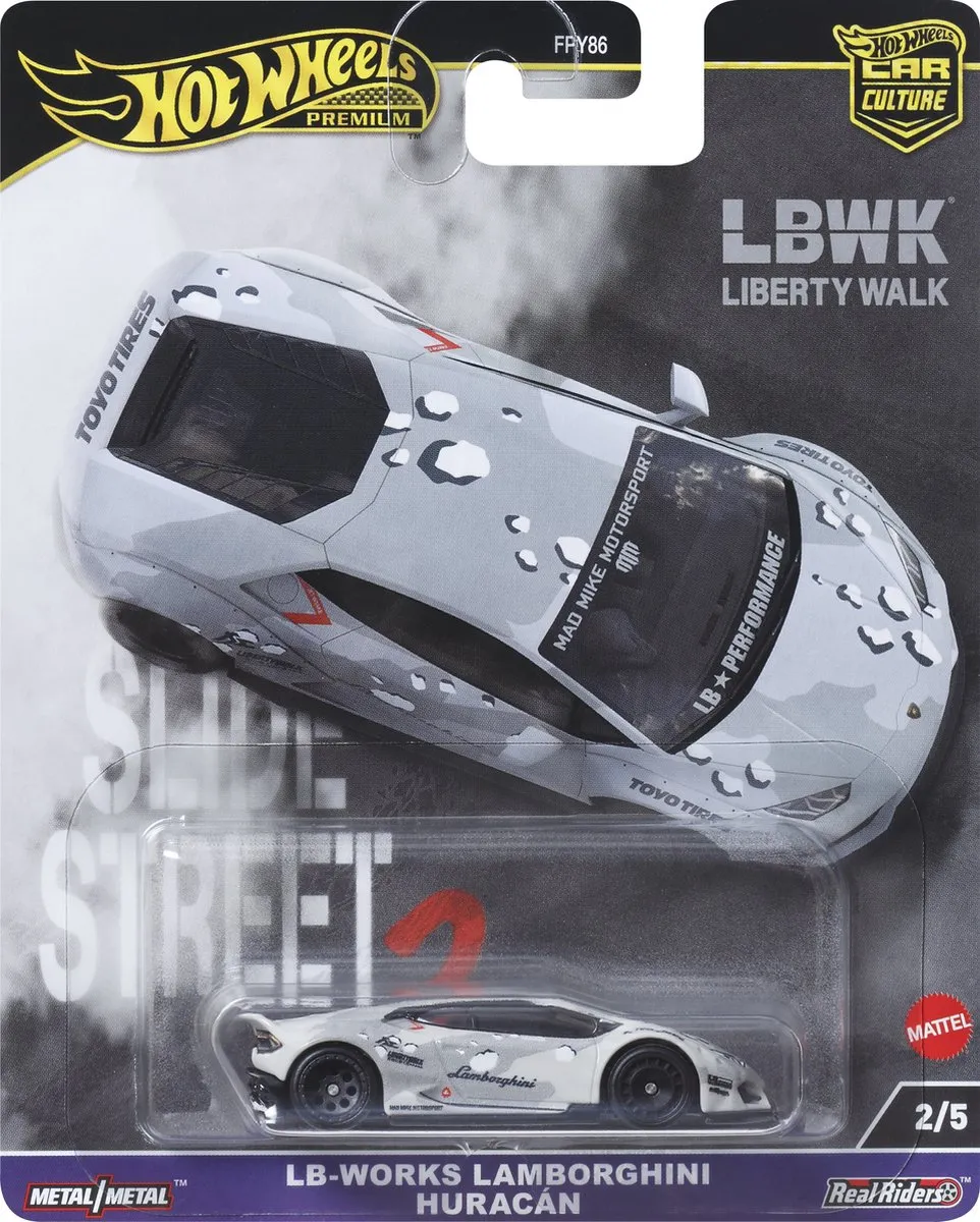Hot Wheels Car Culture Circuit Legend LB-Works Lamborghini Huracán