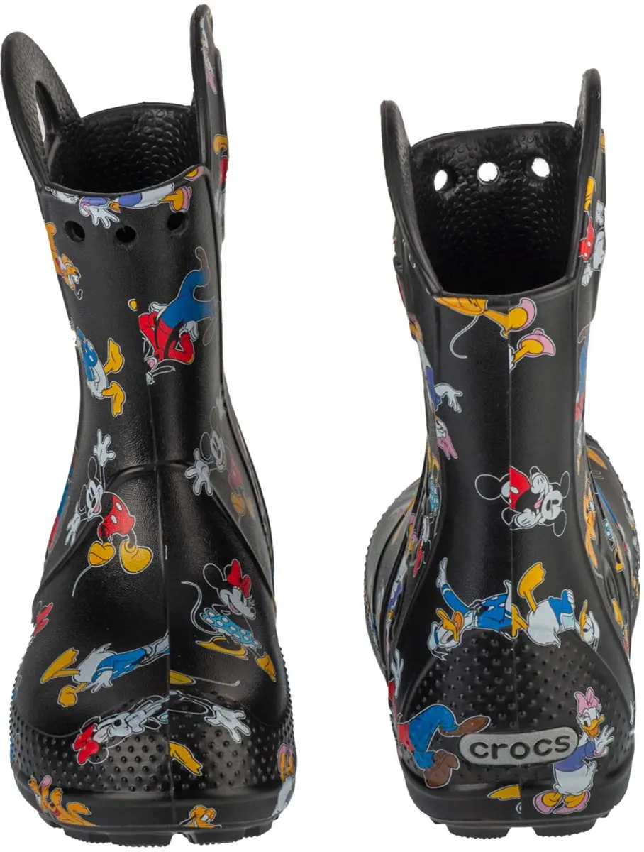 Crocs Mickey Friends Handle It Regenlaarzen 210889-90H - Maat 34/35 - Veelkleurig