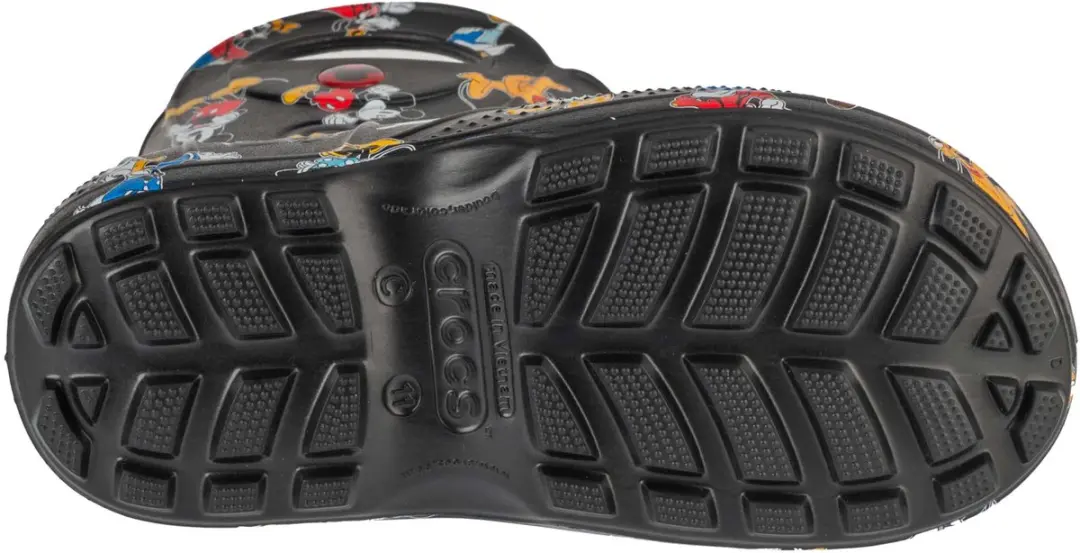 Crocs Mickey Friends Handle It Regenlaarzen 210889-90H - Maat 34/35 - Veelkleurig
