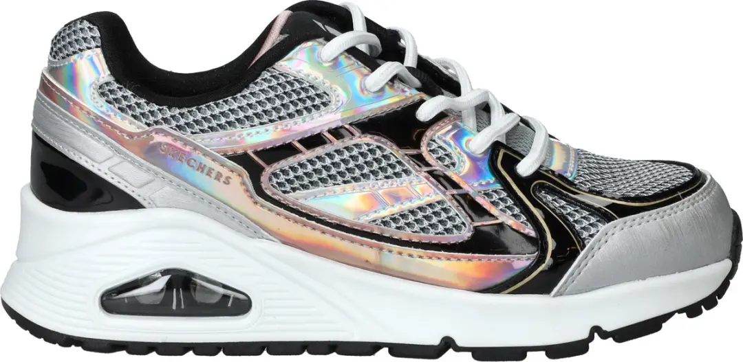 Skechers Uno Gen1-Platinum Flash Meisjes Sneakers