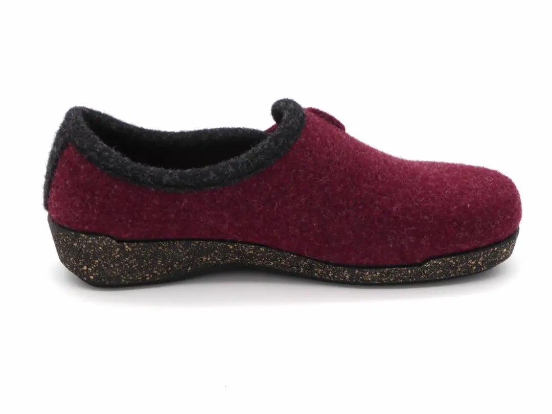 Fischer Dames Pantoffel 205620-325 - Maat 37 - Bordeaux