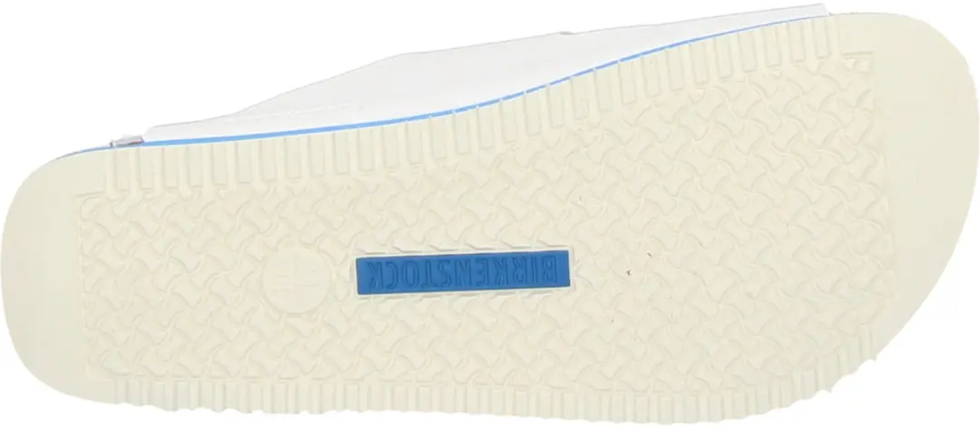 Birkenstock Heren Arizona SL 54253 Muilen - 43 - Wit/Blauw