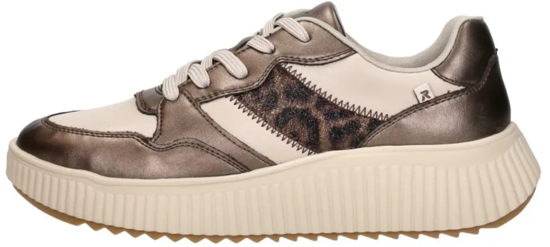 Rieker Dames Sneakers - Bruin - Maat 42