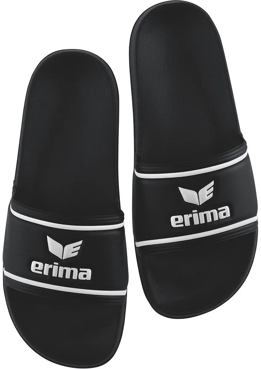 Erima TS Erilette Badslippers Senior 44 - Zwart/Wit - afbeelding 2 van 6