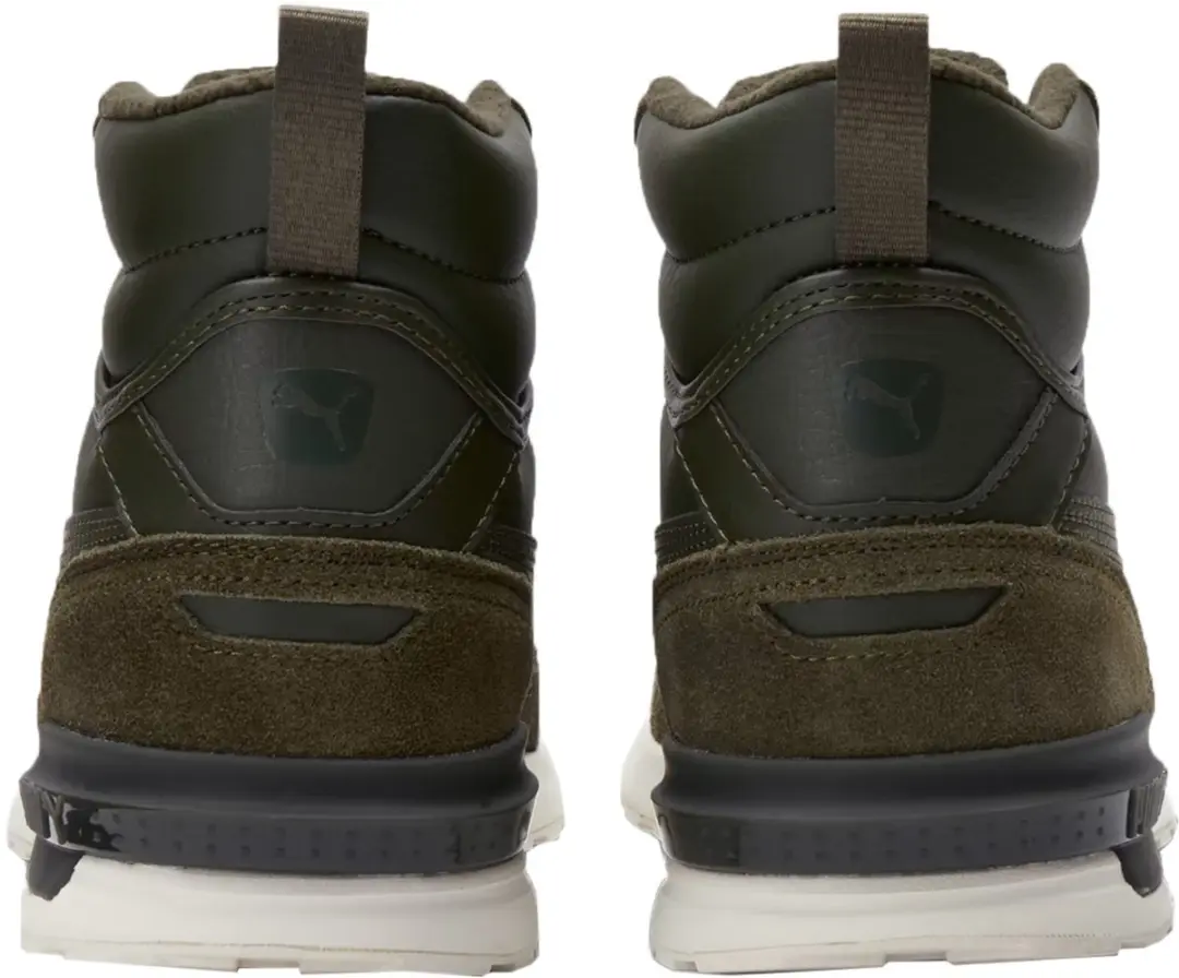 PUMA Graviton Mid Schoenen - Groen