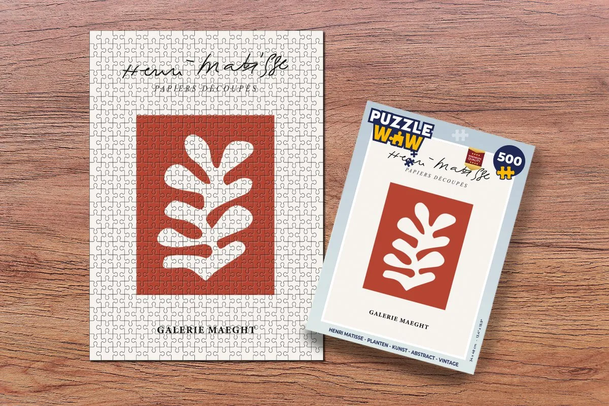 PuzzleWow Henri Matisse Planten Legpuzzel 500 Stuks - Multicolor
