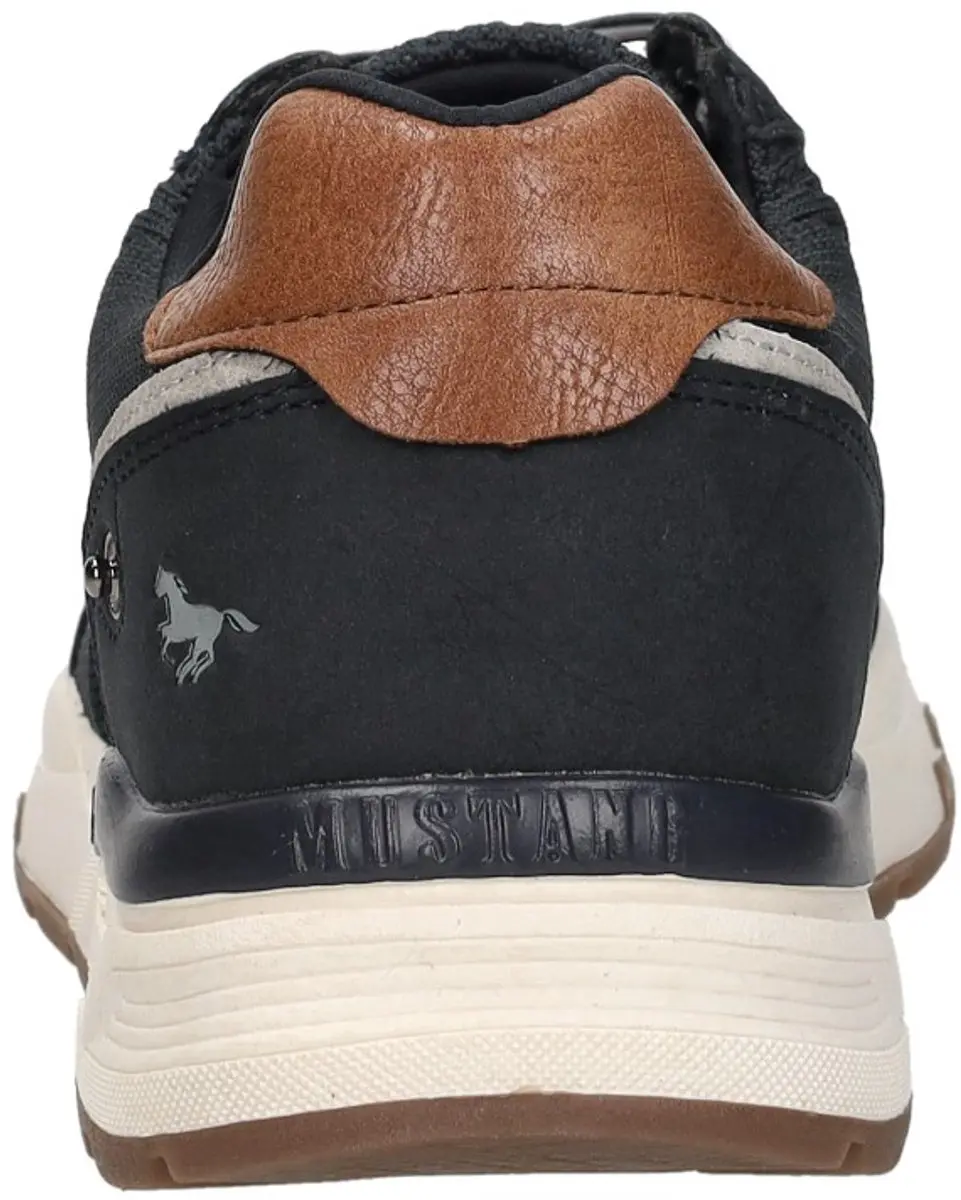 Mustang Sneakers Laag Sneakers Laag - blauw - Maat 41 - afbeelding 6 van 6
