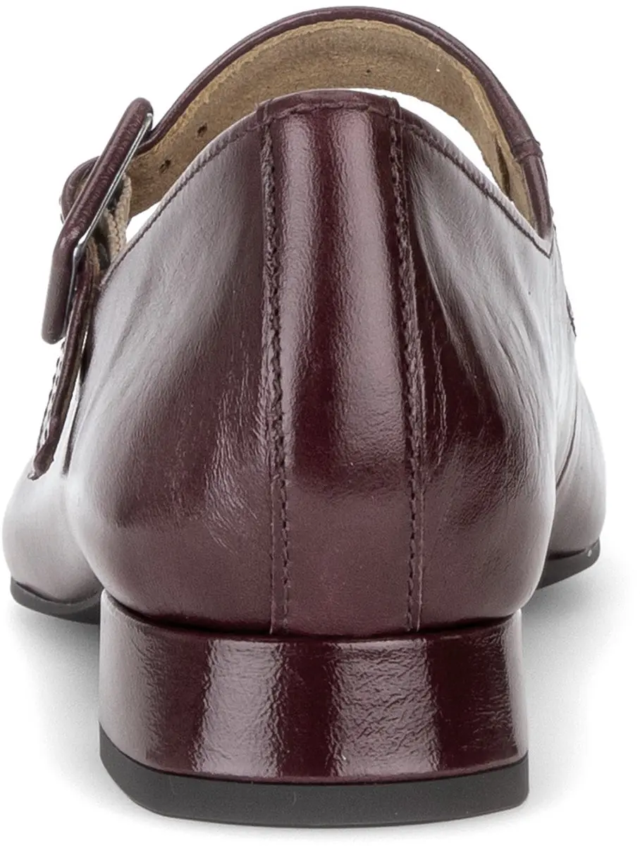 Gabor Mary Jane Bandschoenpump - Bordeaux - afbeelding 5 van 6