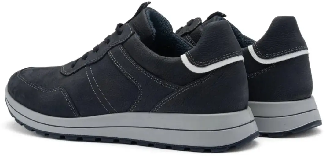 Ara Matteo 2.0 Heren Blauw Nubuck - 46 - afbeelding 4 van 6