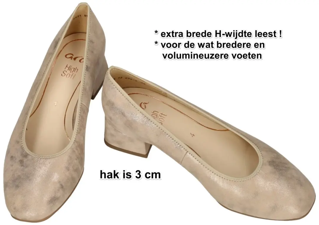 Ara Graz 2.0 Pumps - Goud - Maat 39 - afbeelding 2 van 2