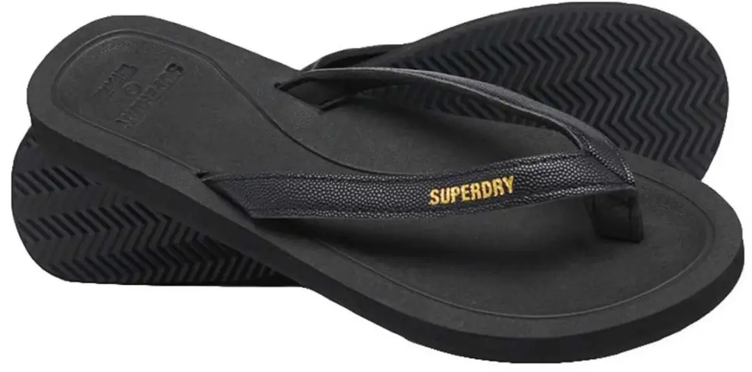 Superdry Baseline Teenslipper - Zwart - EU 36-37 - afbeelding 3 van 6