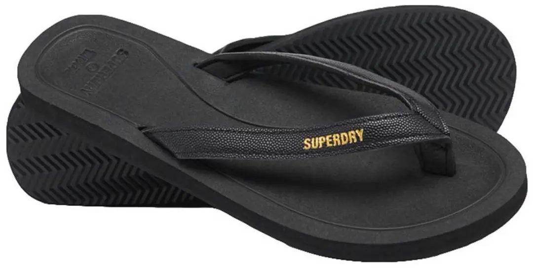 Superdry Baseline Teenslipper - Zwart - EU 36-37 - afbeelding 2 van 6
