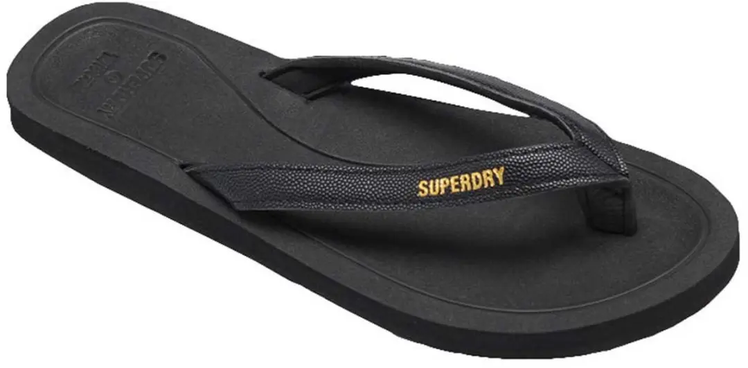 Superdry Baseline Slippers Zwart EU 36-37 Vrouw