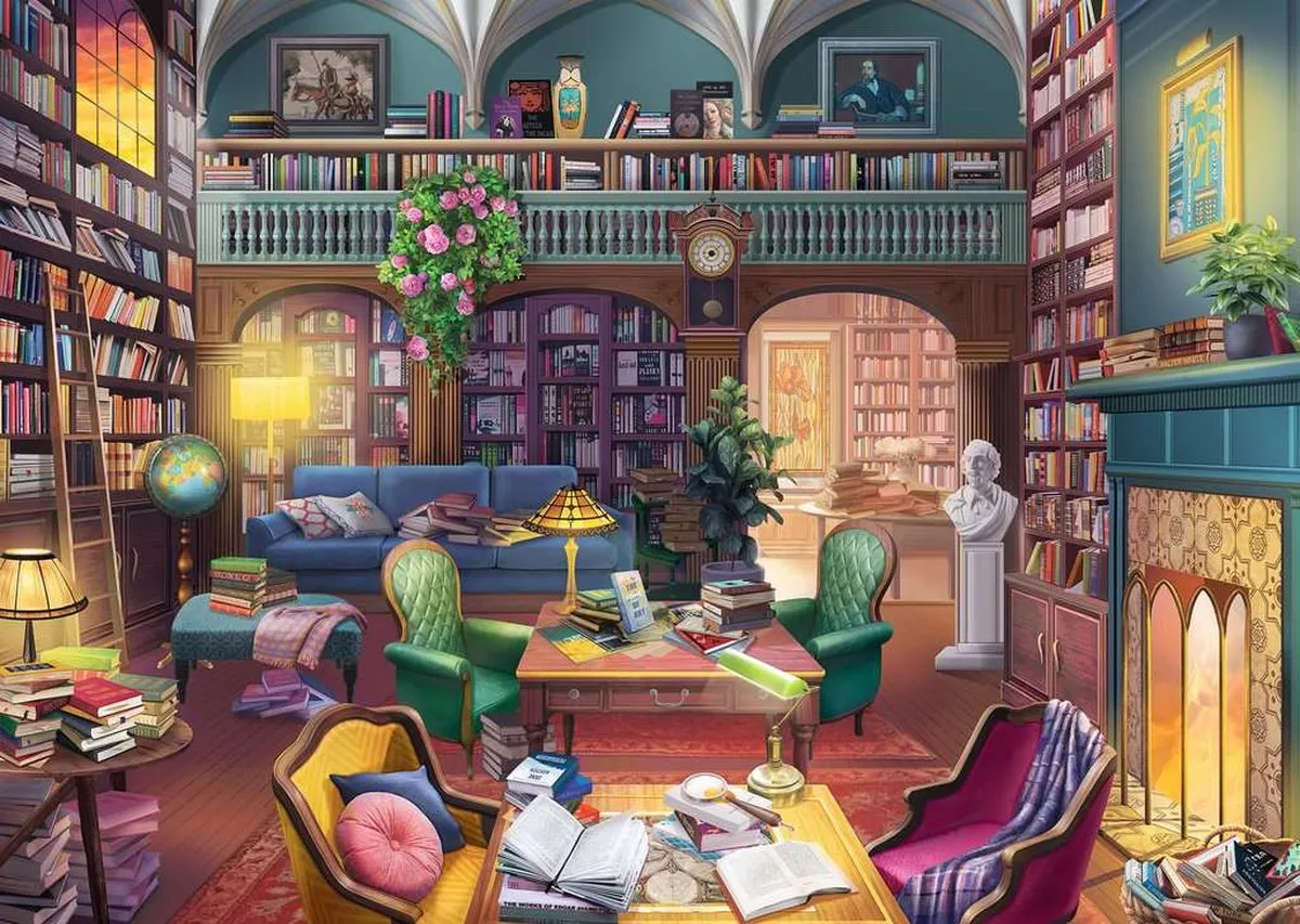 Ravensburger Droombibliotheek Legpuzzel 500 Stuks - Multicolor