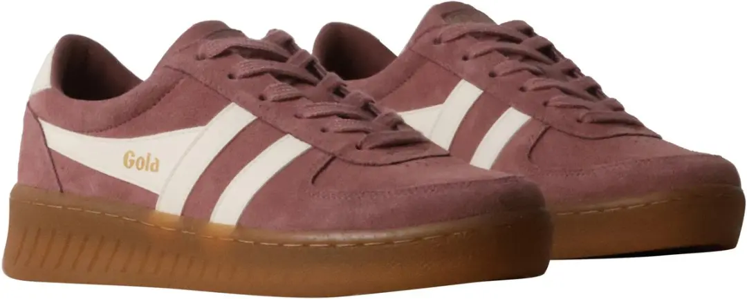 Gola Grandslam Suede Lage Leren Sneakers - 39 - Bruin - afbeelding 4 van 6
