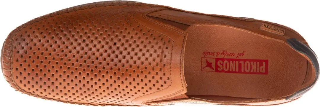 Pikolinos Azores Heren Instapschoen - Cognac - Maat 45