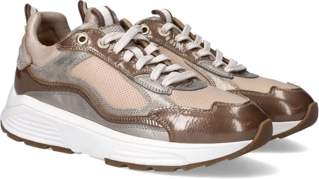 Xsensible Milau Dames Sneakers - Taupe - Maat 42