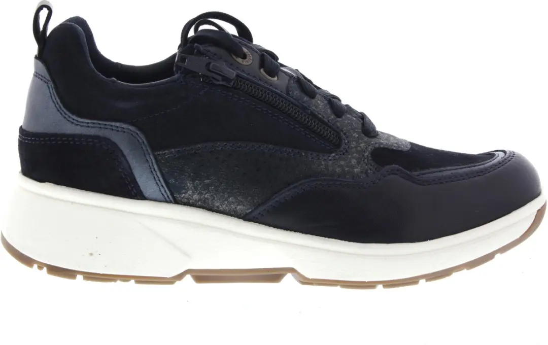 Dames Veterschoenen Xsensible Grenoble Navy Fantasy Hx Donkerblauw
