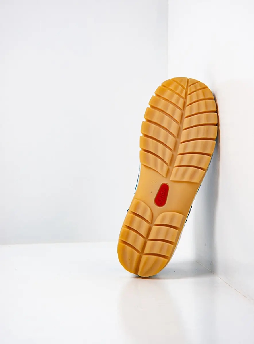 Wolky Dames Hoge Veterschoenen 04700 Jump - Blauw