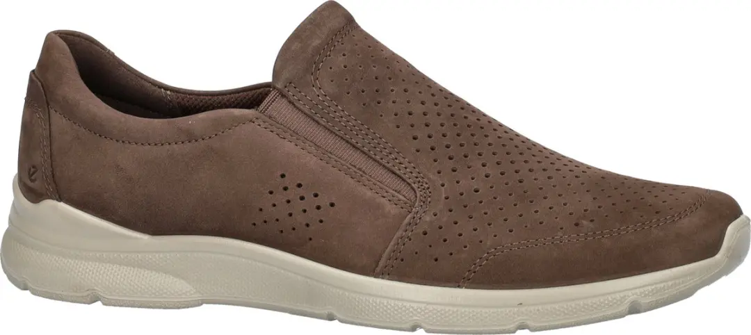 ECCO Irving Leren Heren Instappers - Bruin - Maat 43