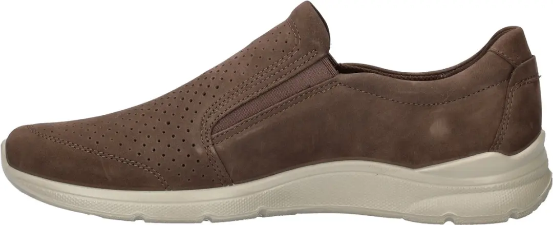 ECCO Irving Leren Heren Instappers - Bruin - Maat 43