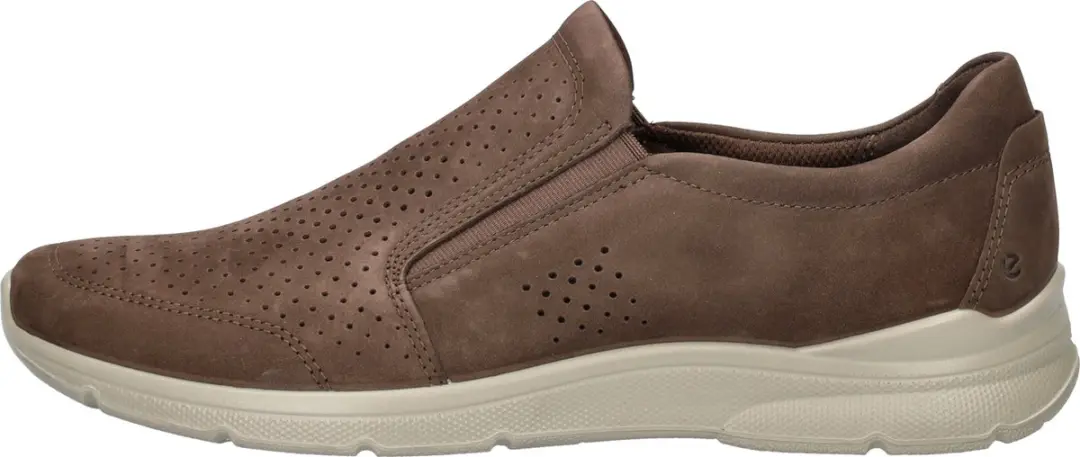 ECCO Irving Leren Heren Instappers - Bruin - Maat 43