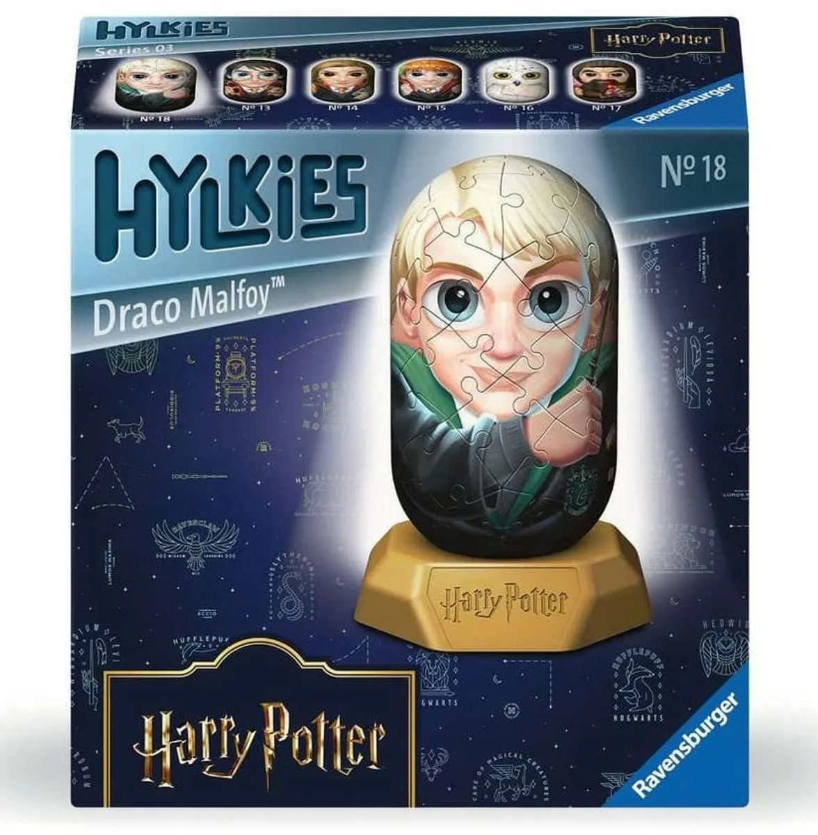 Ravensburger Hylkies Harry Potter Draco Malfoy Capsule Figuur - 54 Stuks