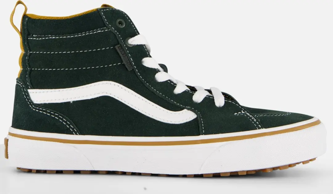 Vans Filmore Hi Hoge Sneakers groen suede